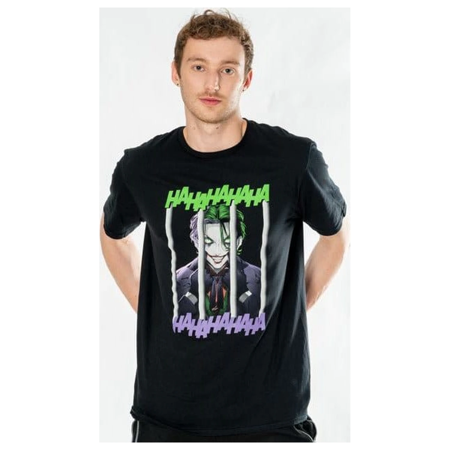 DC Comics T-Shirt The Joker Anime Smile  product photo