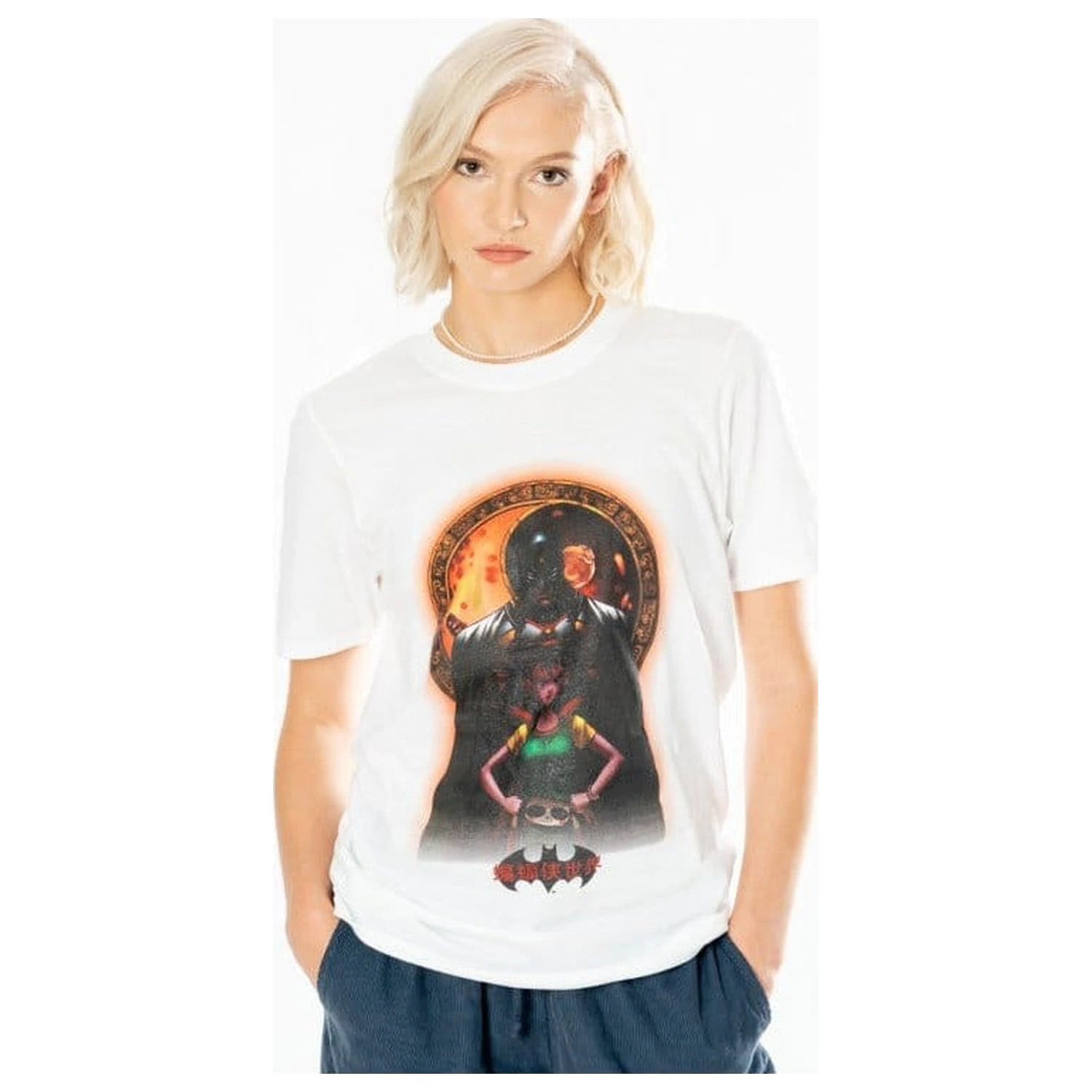 DC Comics T-Shirt Batman Anime Moon  product photo