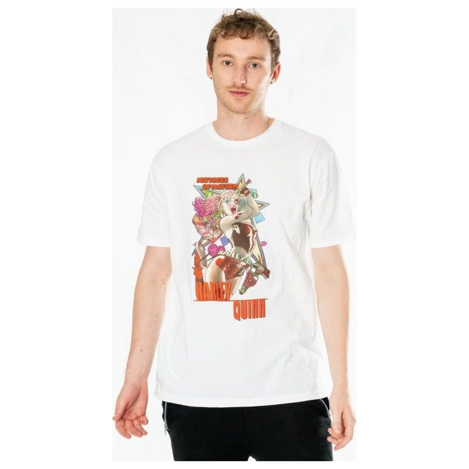DC T-Shirt Harley Quinn Anime Mayhem  product photo