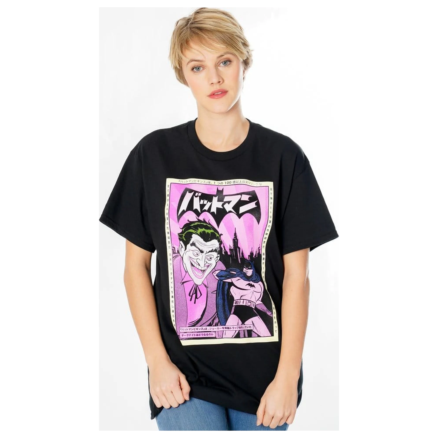Batman T-Shirt Joker Anime Poster  product photo