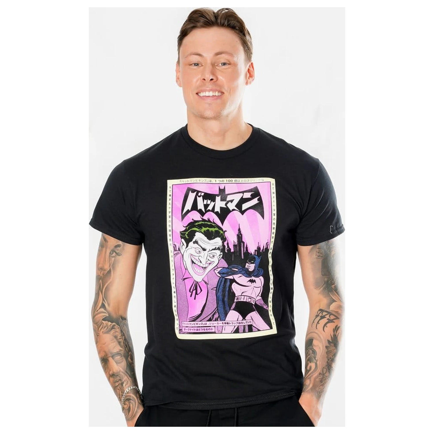 Batman T-Shirt Joker Anime Poster  product photo