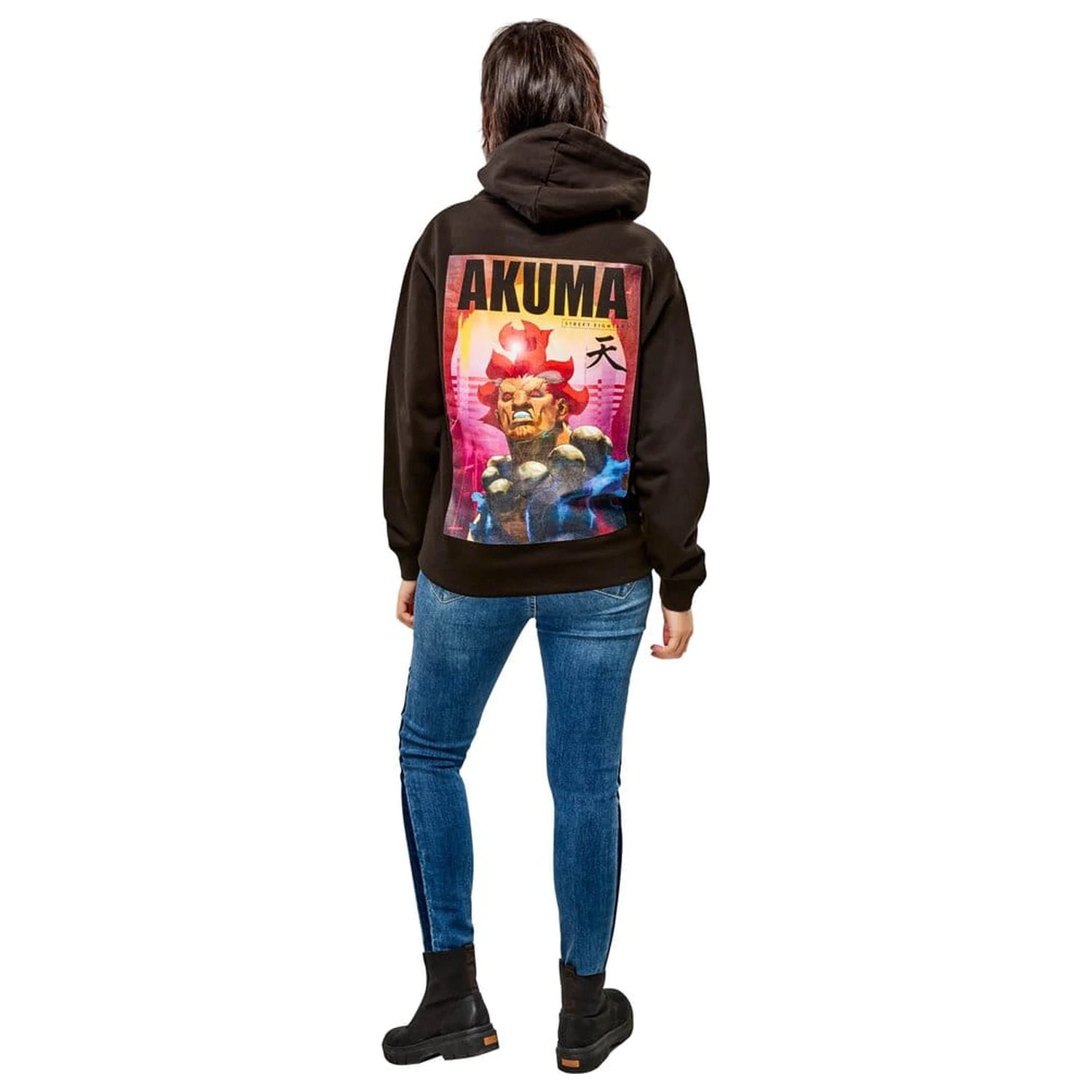 Street Fighter Hooded Sweater Akuma Reverse  product photo
