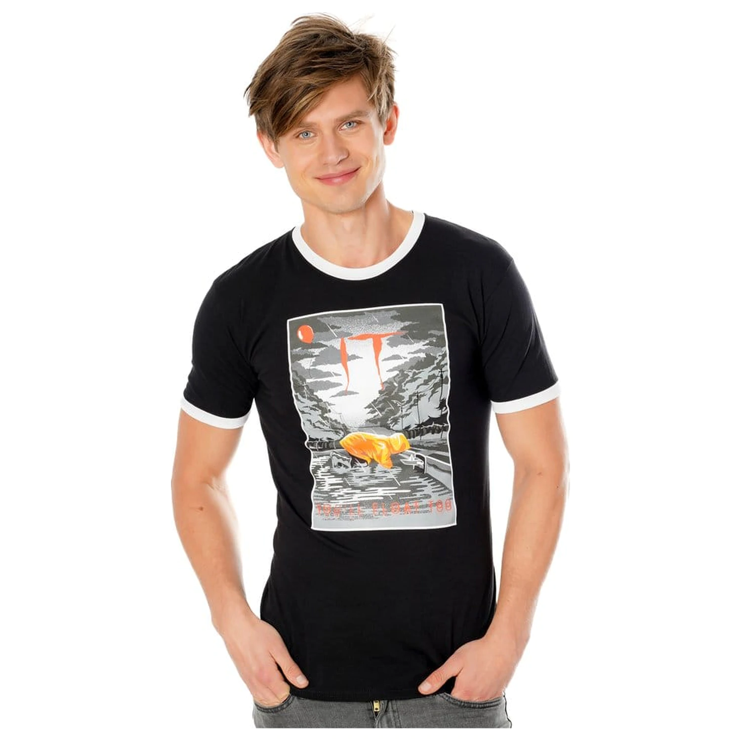 It T-Shirt Vintage You'll Float Too  product photo