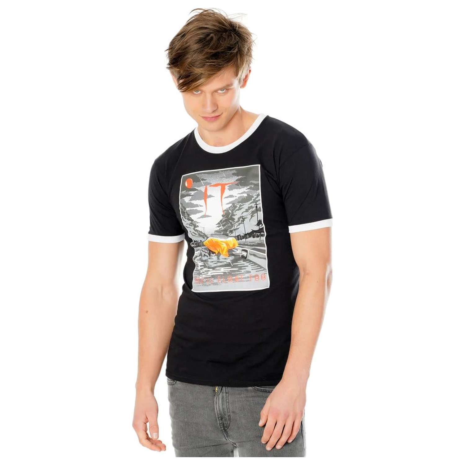 It T-Shirt Vintage You'll Float Too  product photo