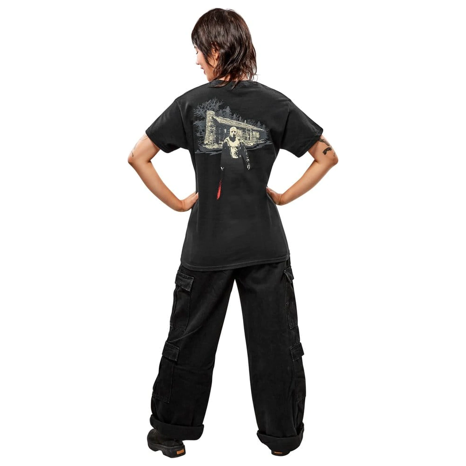 Friday the 13th T-Shirt Camp Crystal Lake Reverse  product photo