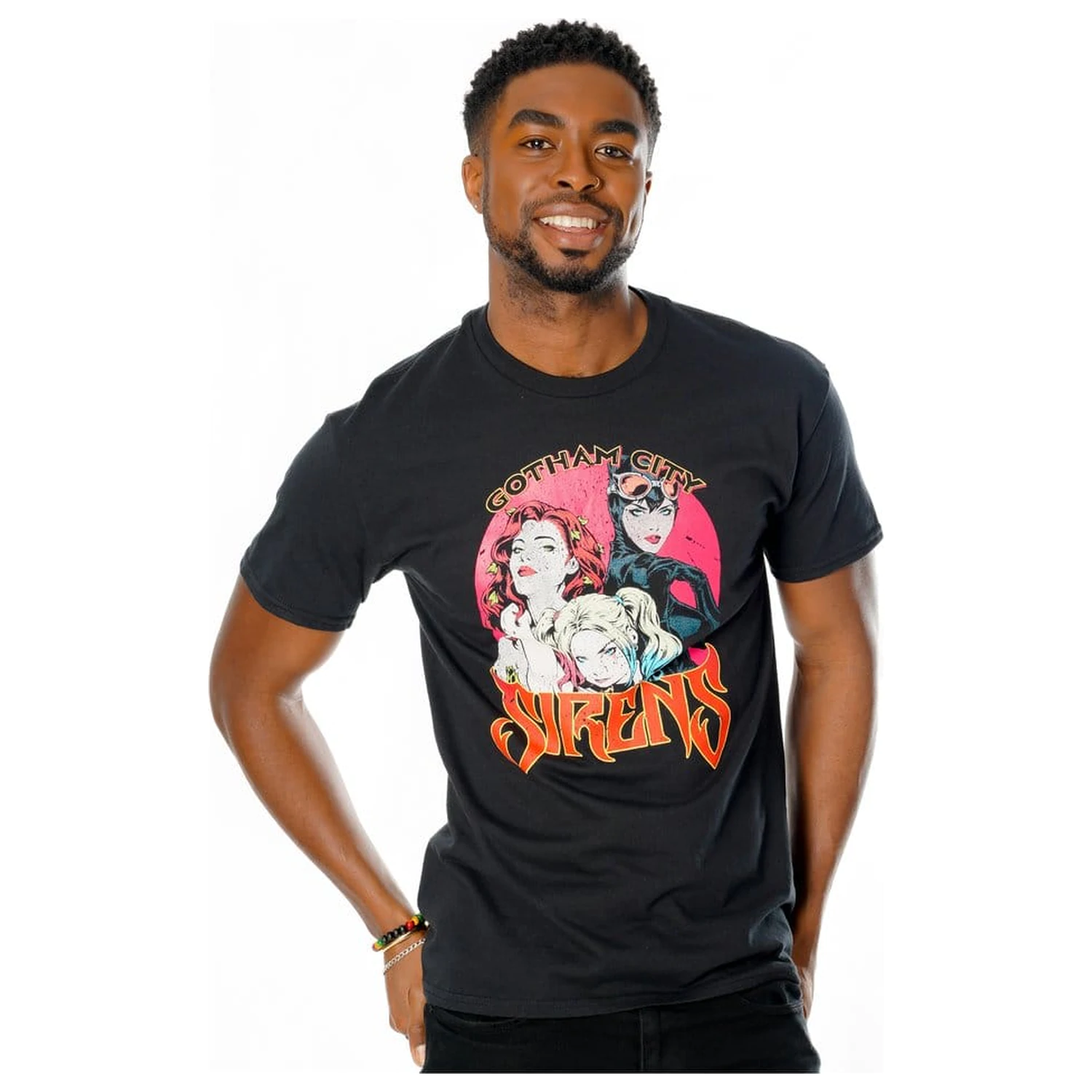 Gotham City Sirens T-Shirt Vintage Poster product photo