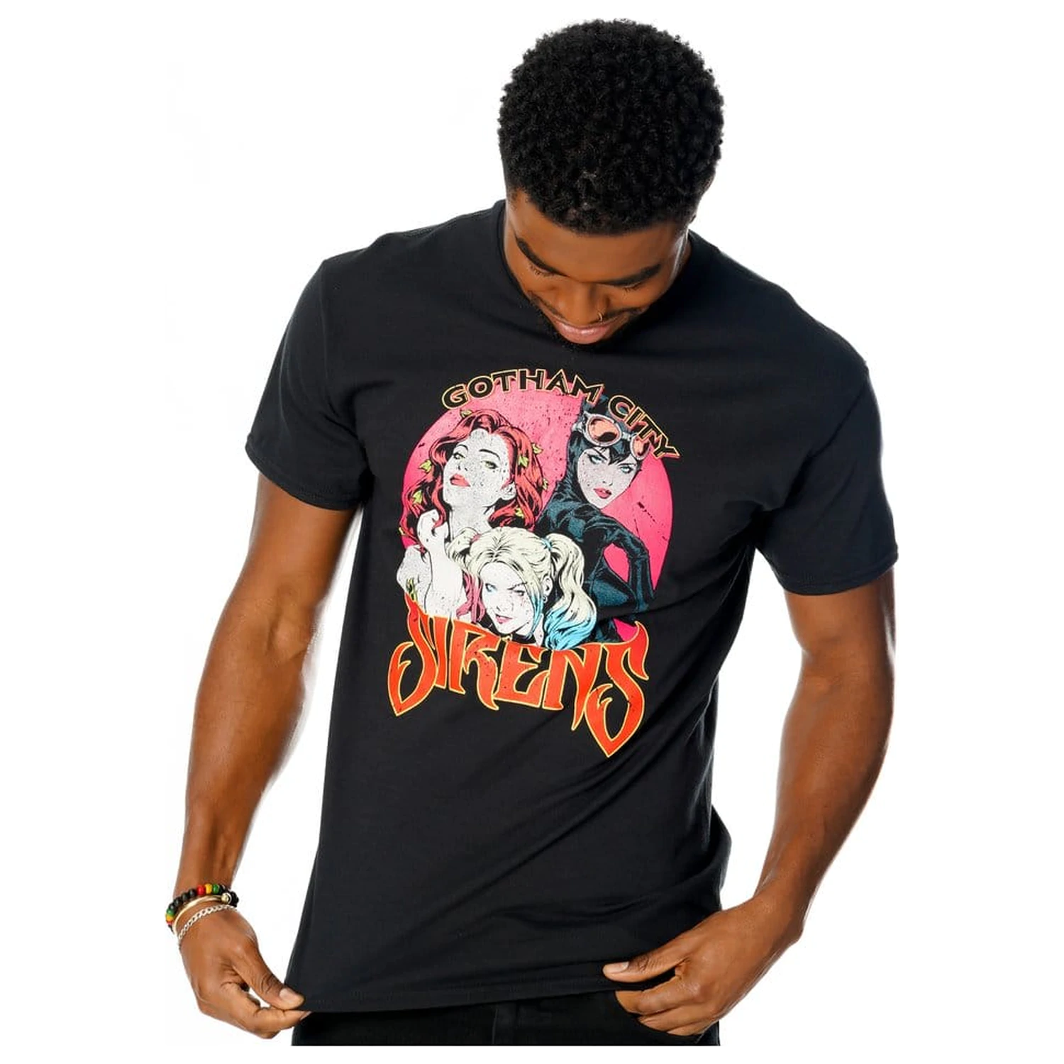 Gotham City Sirens T-Shirt Vintage Poster product photo