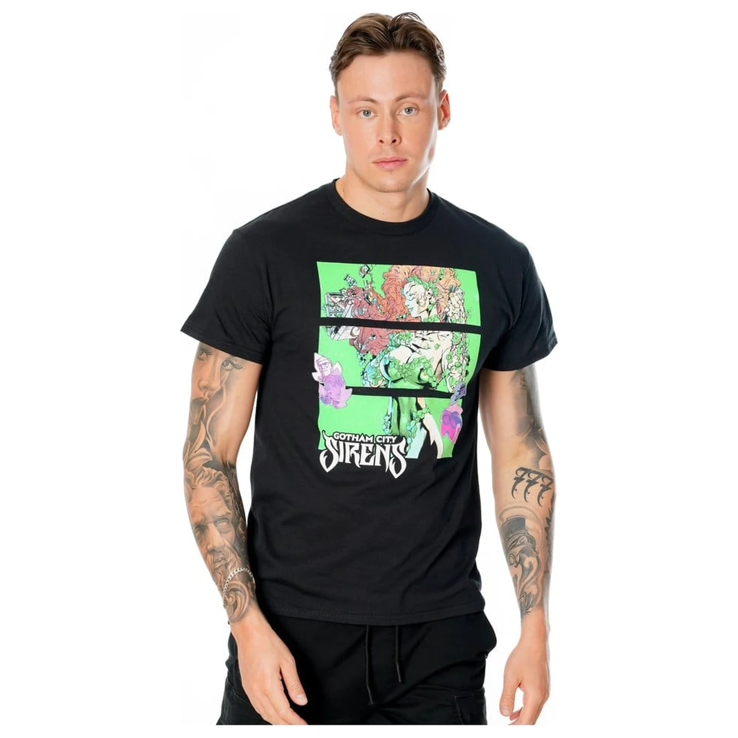 Gotham City Sirens T-Shirt Poison Ivy Sirens Cash Black  product photo