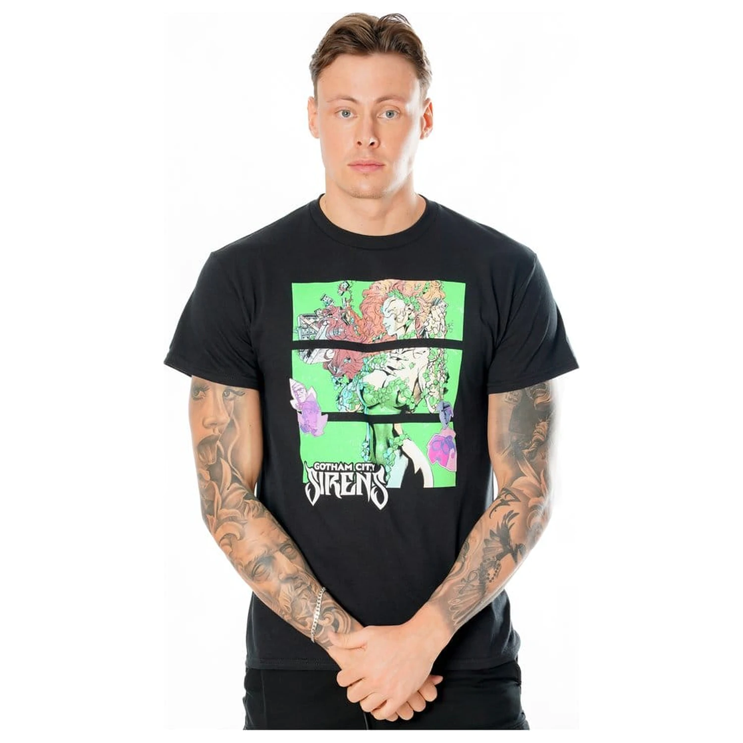 Gotham City Sirens T-Shirt Poison Ivy Sirens Cash Black  product photo