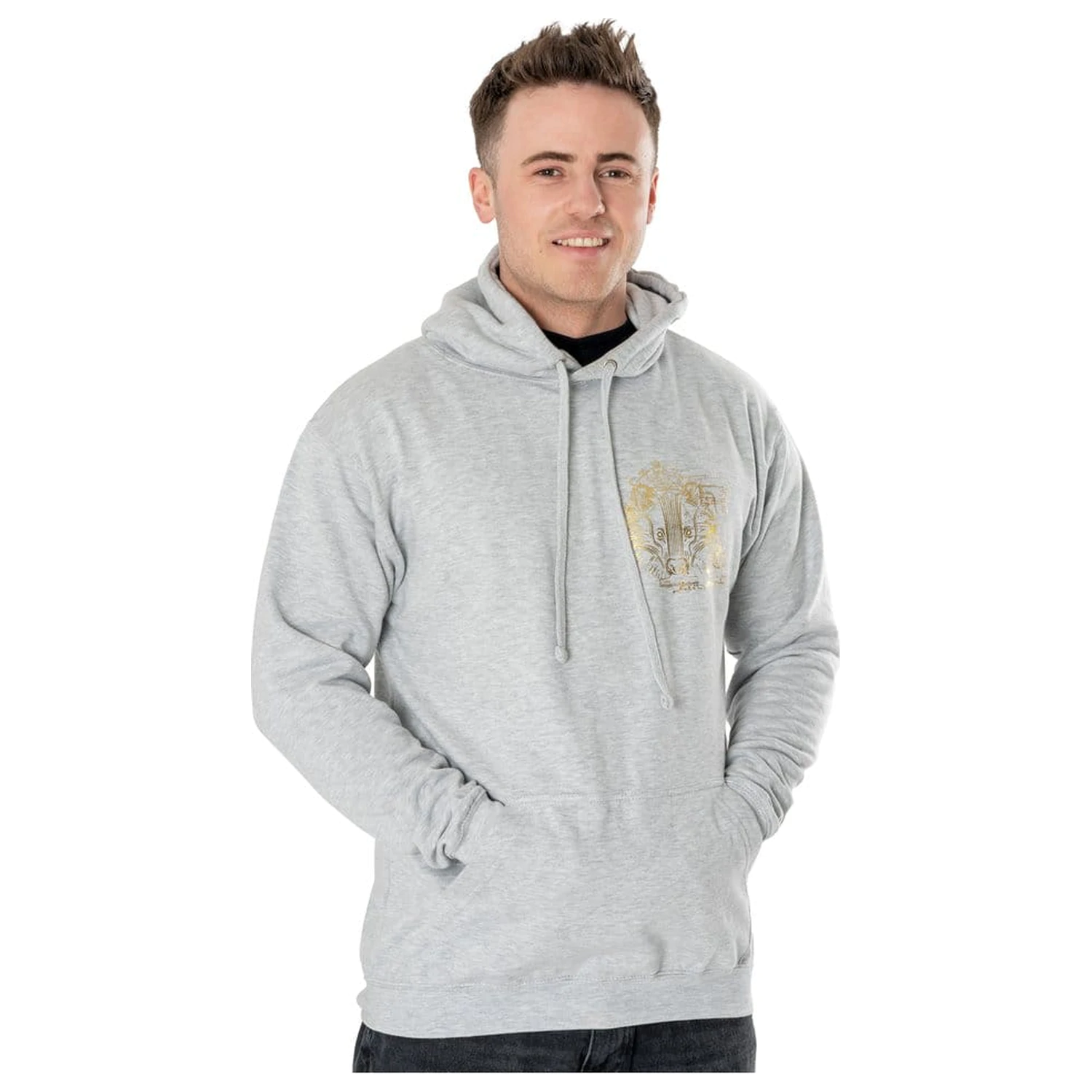 Harry Potter Hooded Sweater Hufflepuff Zodiac  product photo