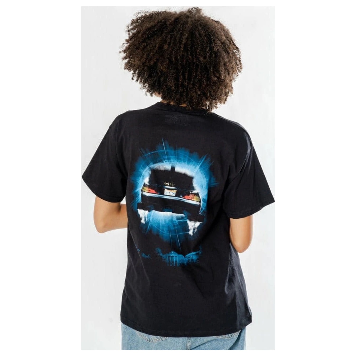 Back to the Future T-Shirt Delorean Reverse  product photo