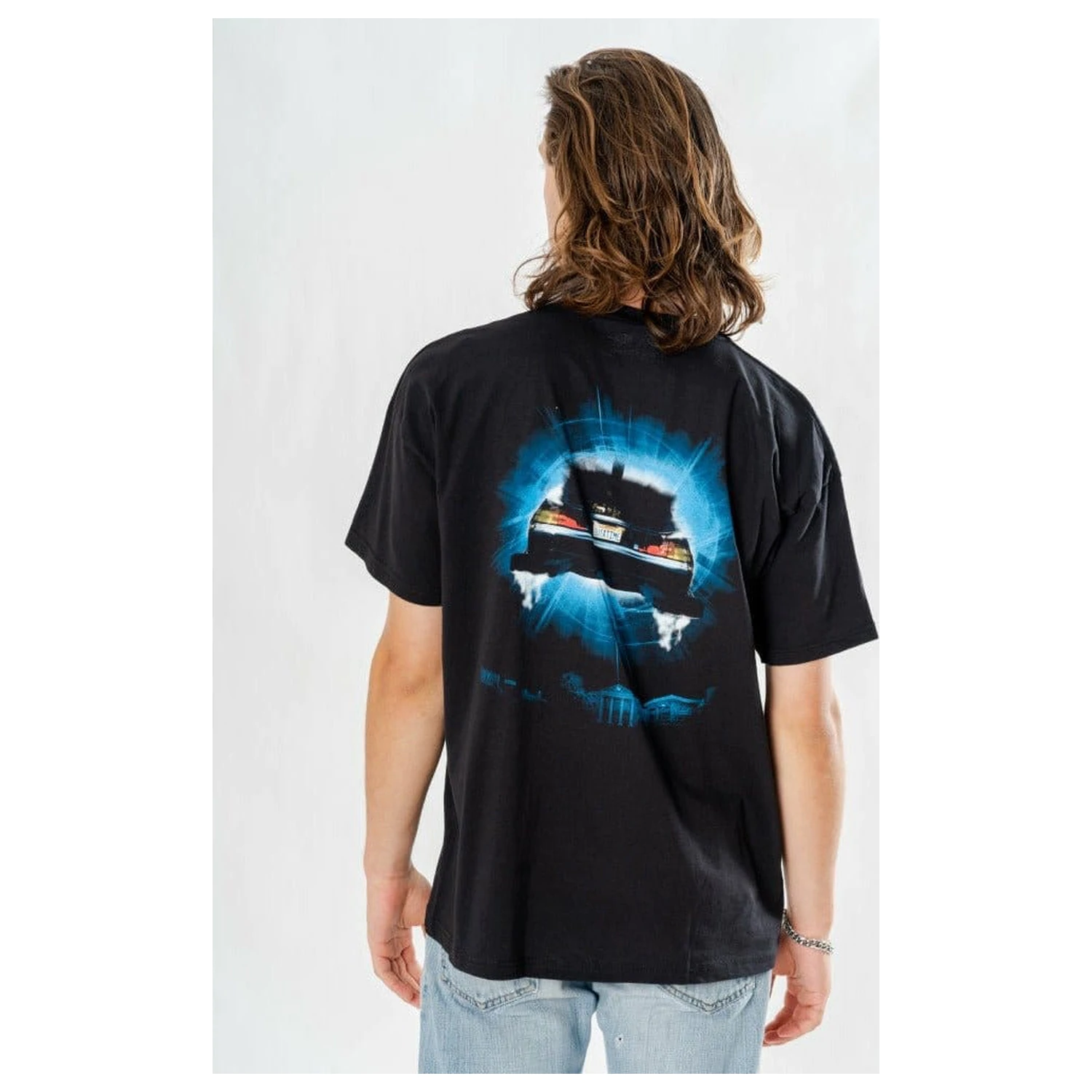 Back to the Future T-Shirt Delorean Reverse  product photo