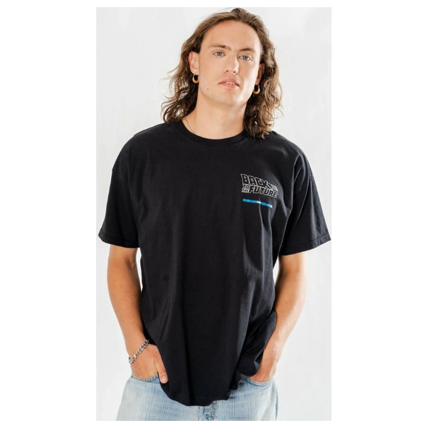 Back to the Future T-Shirt Delorean Reverse  product photo
