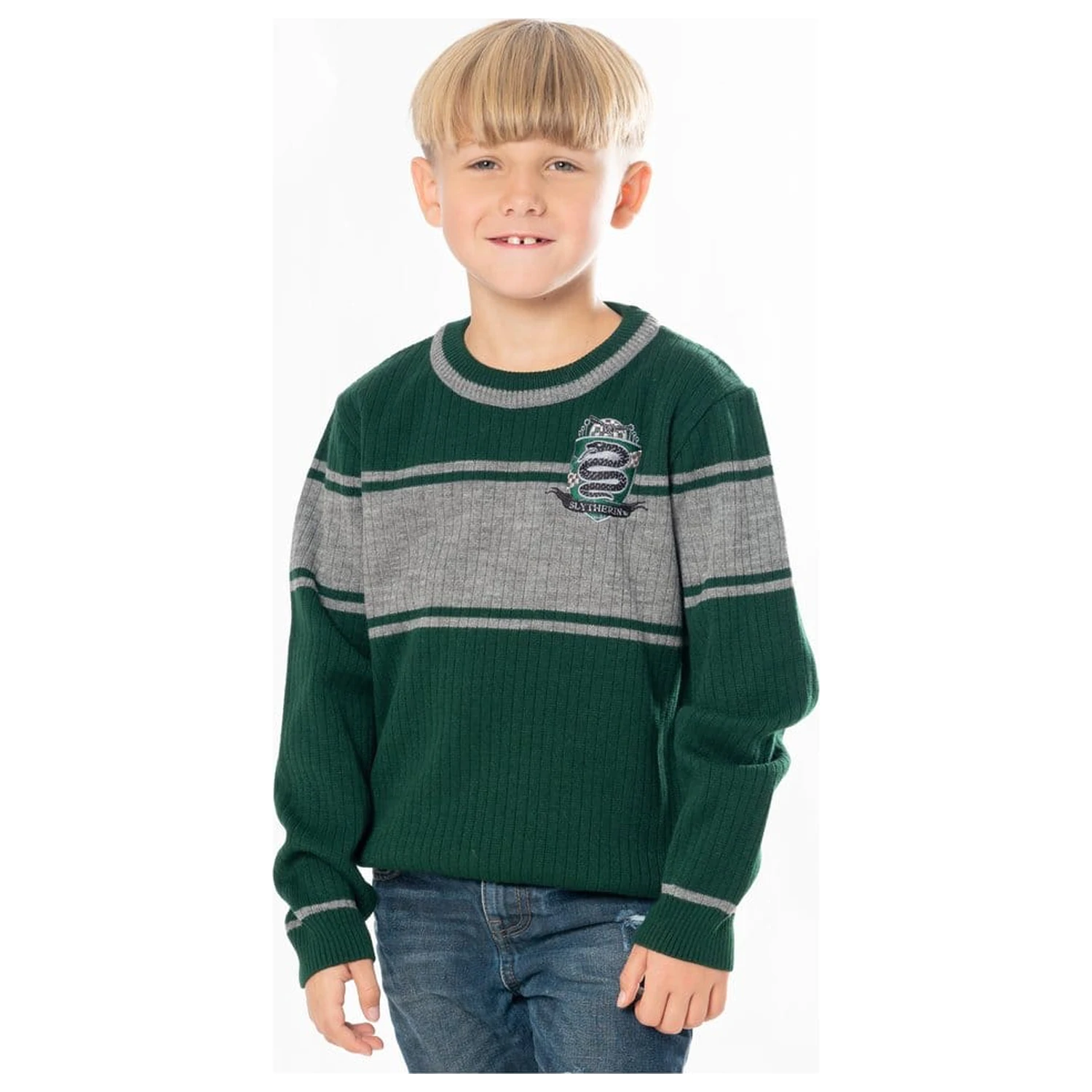 Harry Potter Kids Sweater Slytherin  product photo