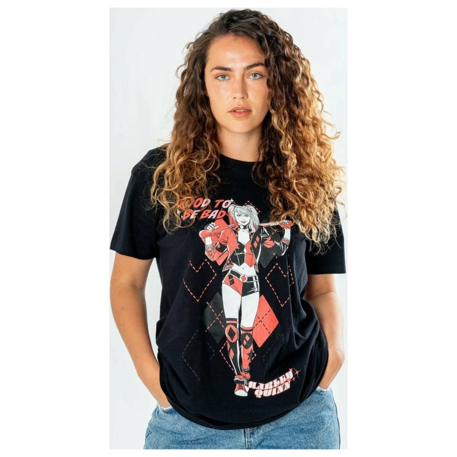 DC Comics T-Shirt Harley Quinn Got To Be Bad  product photo
