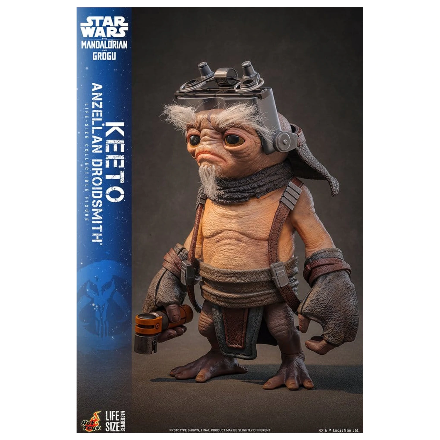 Star Wars: The Mandalorian & Grogu Life-Size Masterpiece Life-Size Figure Keeto (Anzellan Droidsmith) 26 cm product photo