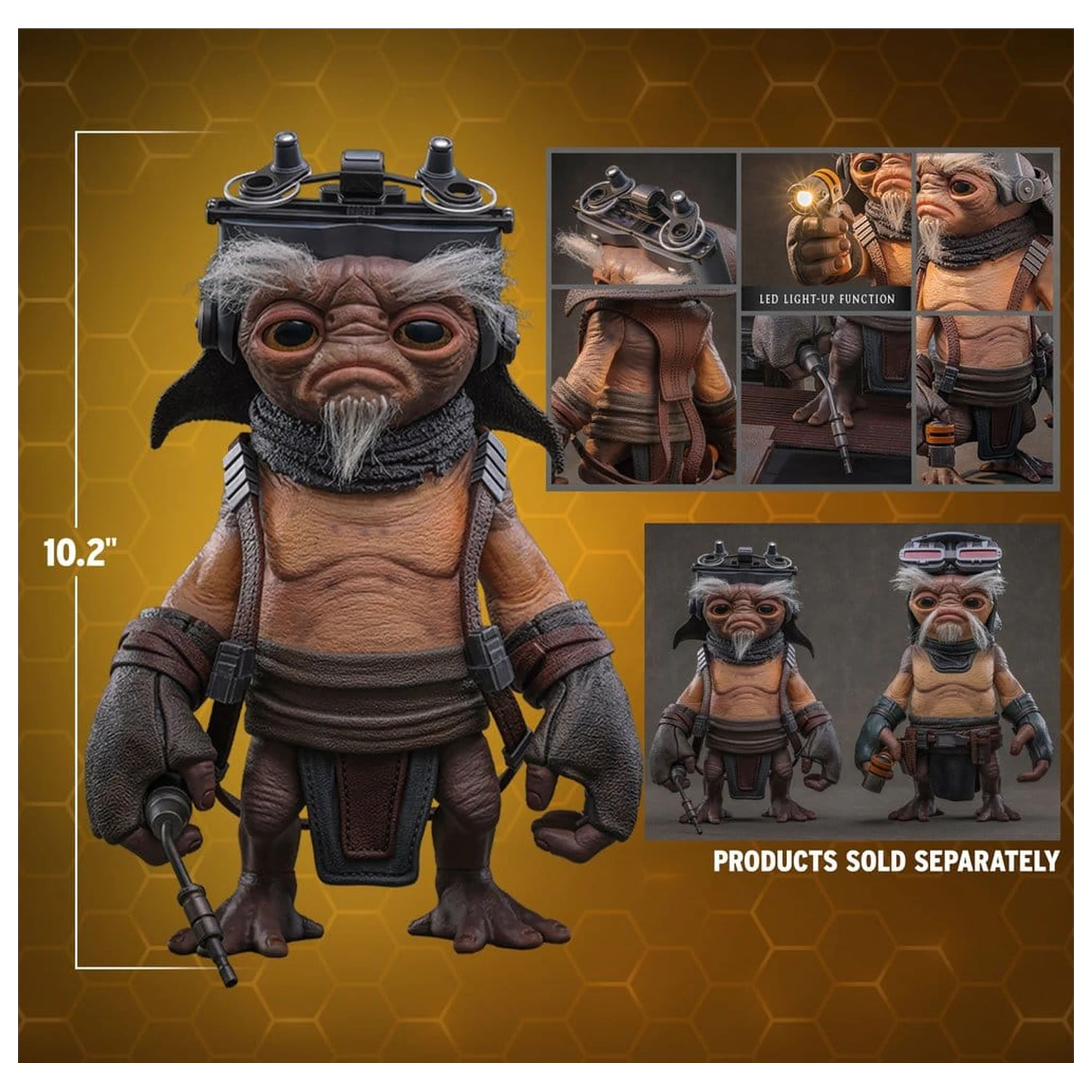 Star Wars: The Mandalorian & Grogu Life-Size Masterpiece Life-Size Figure Keeto (Anzellan Droidsmith) 26 cm product photo