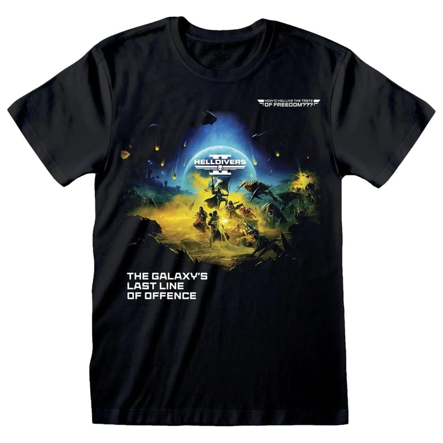 Helldivers T-Shirt Taste Of Freedom product photo