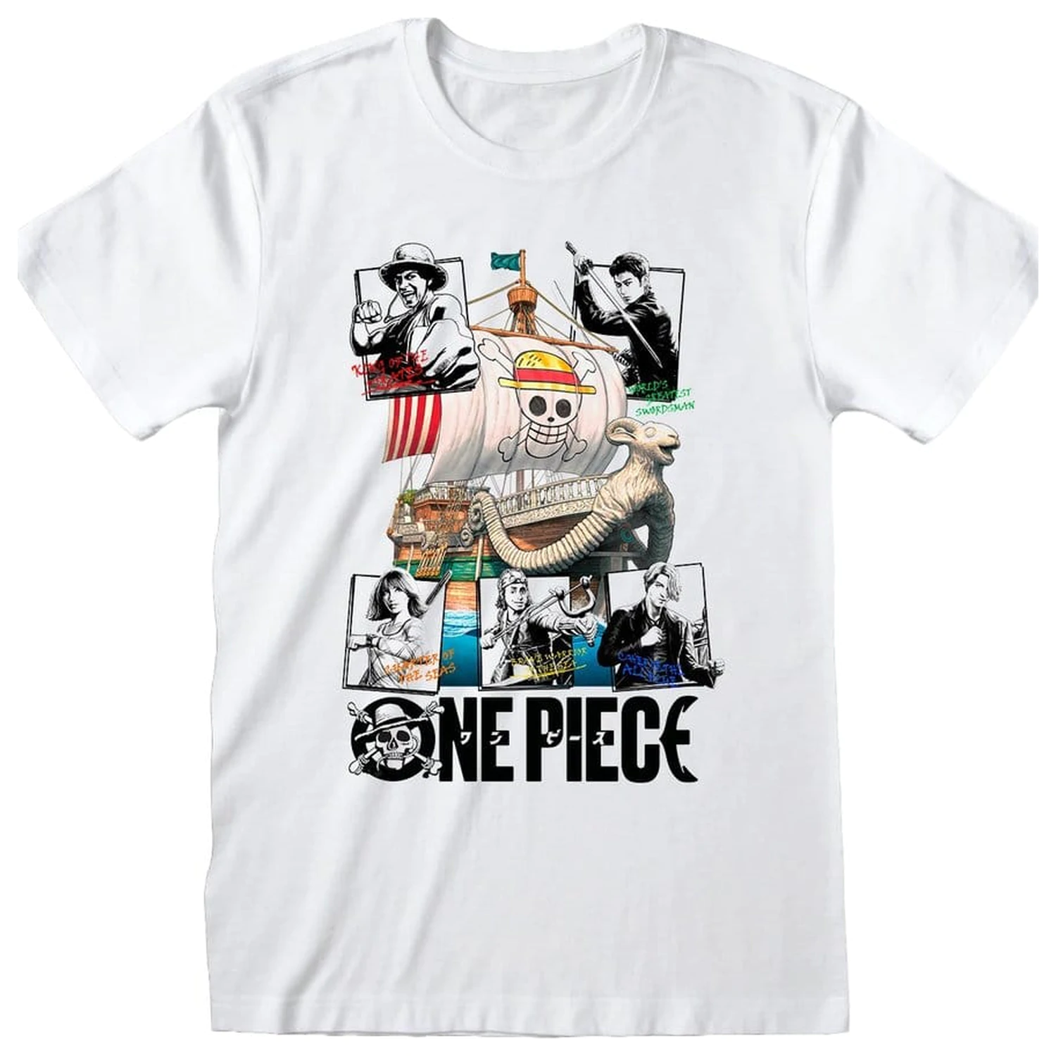 One Piece T-Shirt Merry Go Call Outs product photo