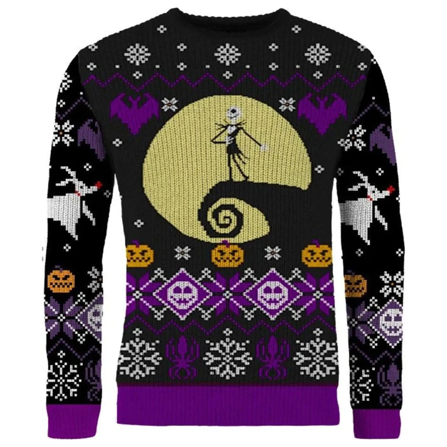 Nightmare Before Christmas Christmas Sweater 8-bit  product photo