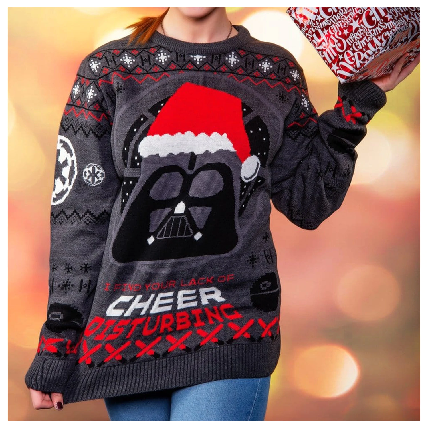 Star Wars Christmas Sweater Darth Vader  product photo