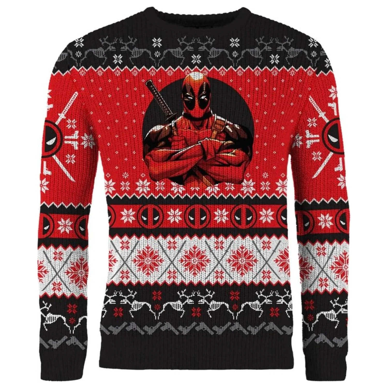 Deadpool Christmas Sweater  product photo