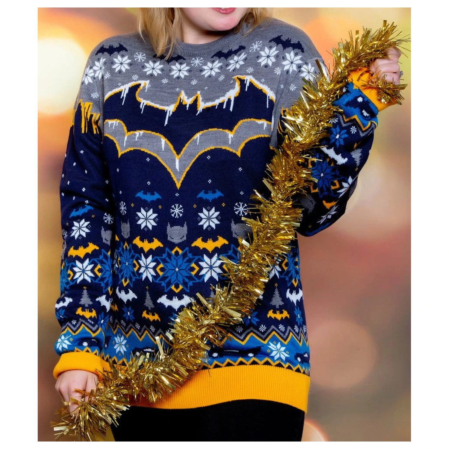 Batman Christmas Sweater Frosty product photo