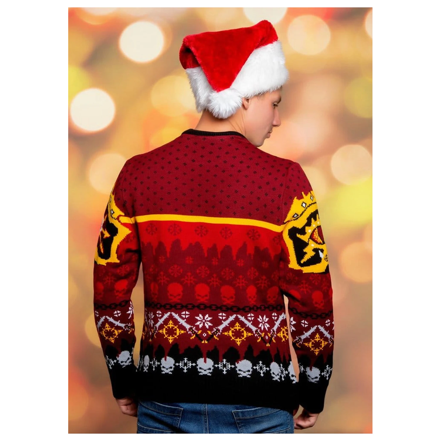 Warhammer 40,000 Christmas Sweater Chaos  product photo