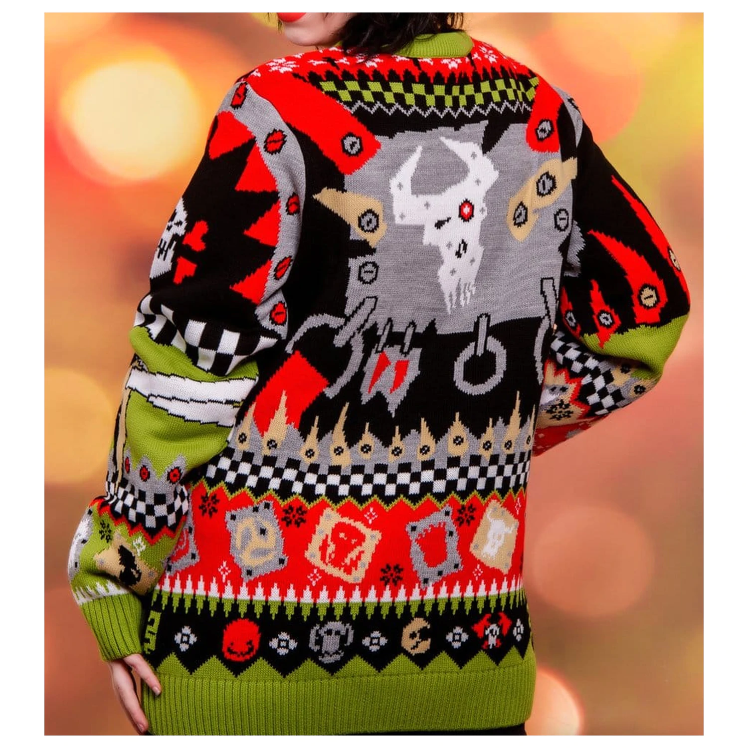 Warhammer 40,000 Christmas Sweater Ork  product photo