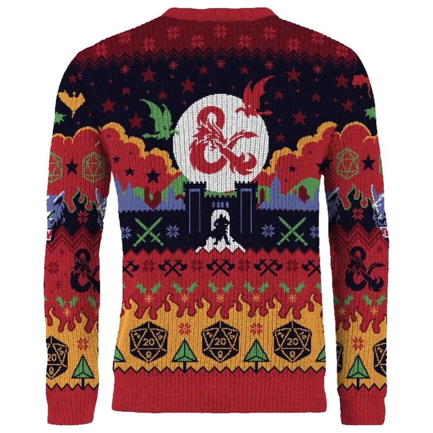 Dungeons & Dragons Christmas Sweater  product photo