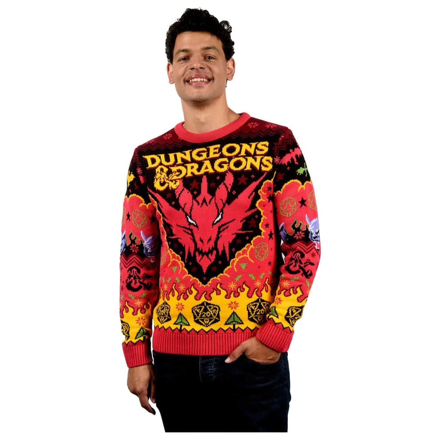 Dungeons & Dragons Christmas Sweater  product photo