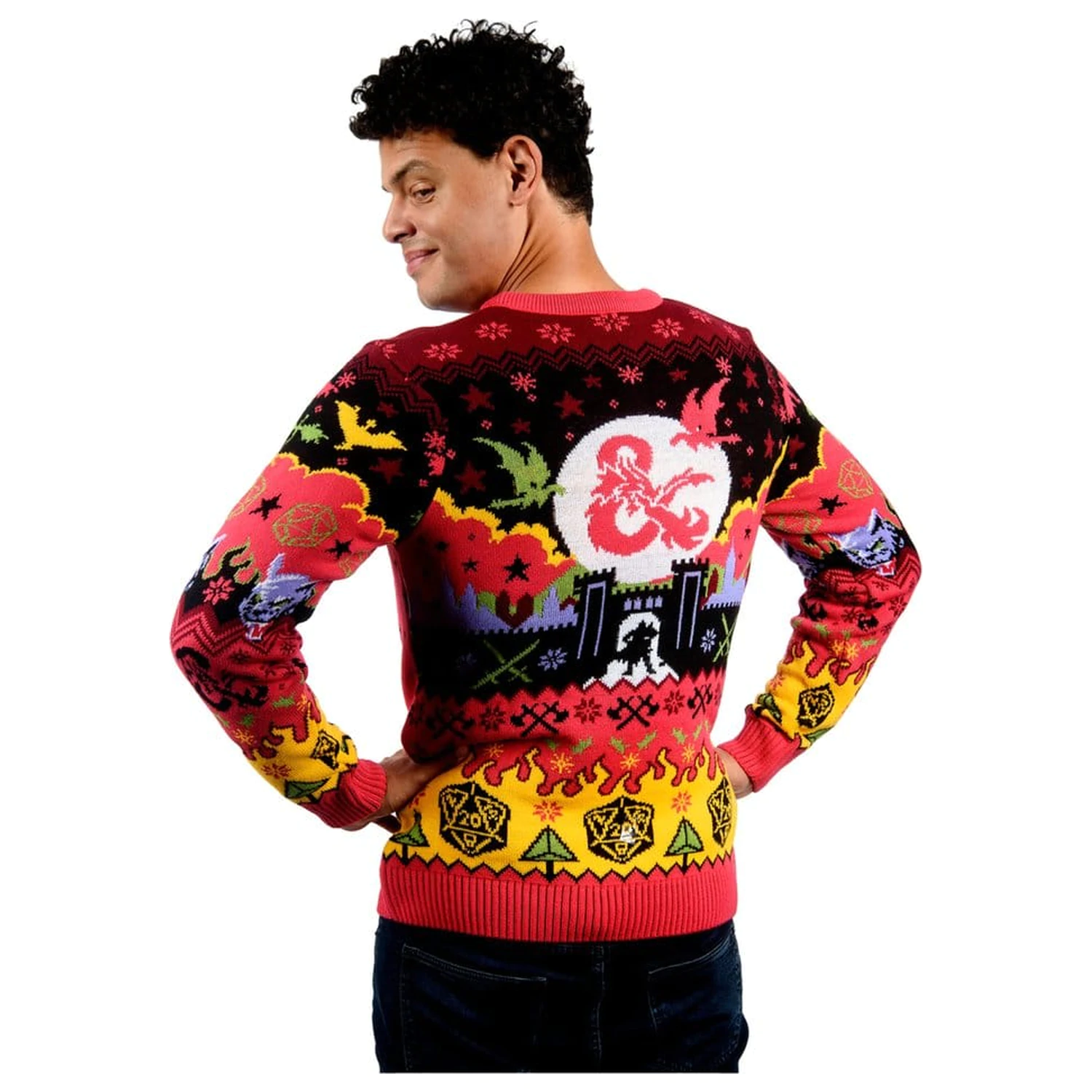 Dungeons & Dragons Christmas Sweater  product photo