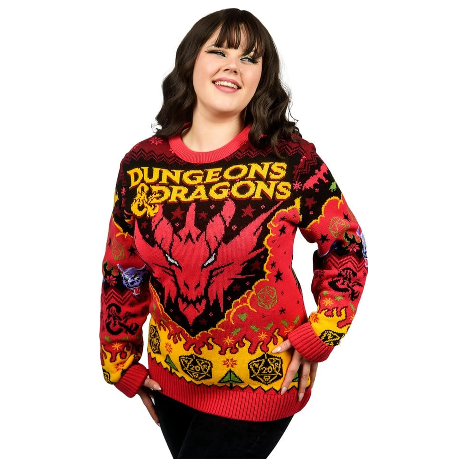 Dungeons & Dragons Christmas Sweater  product photo