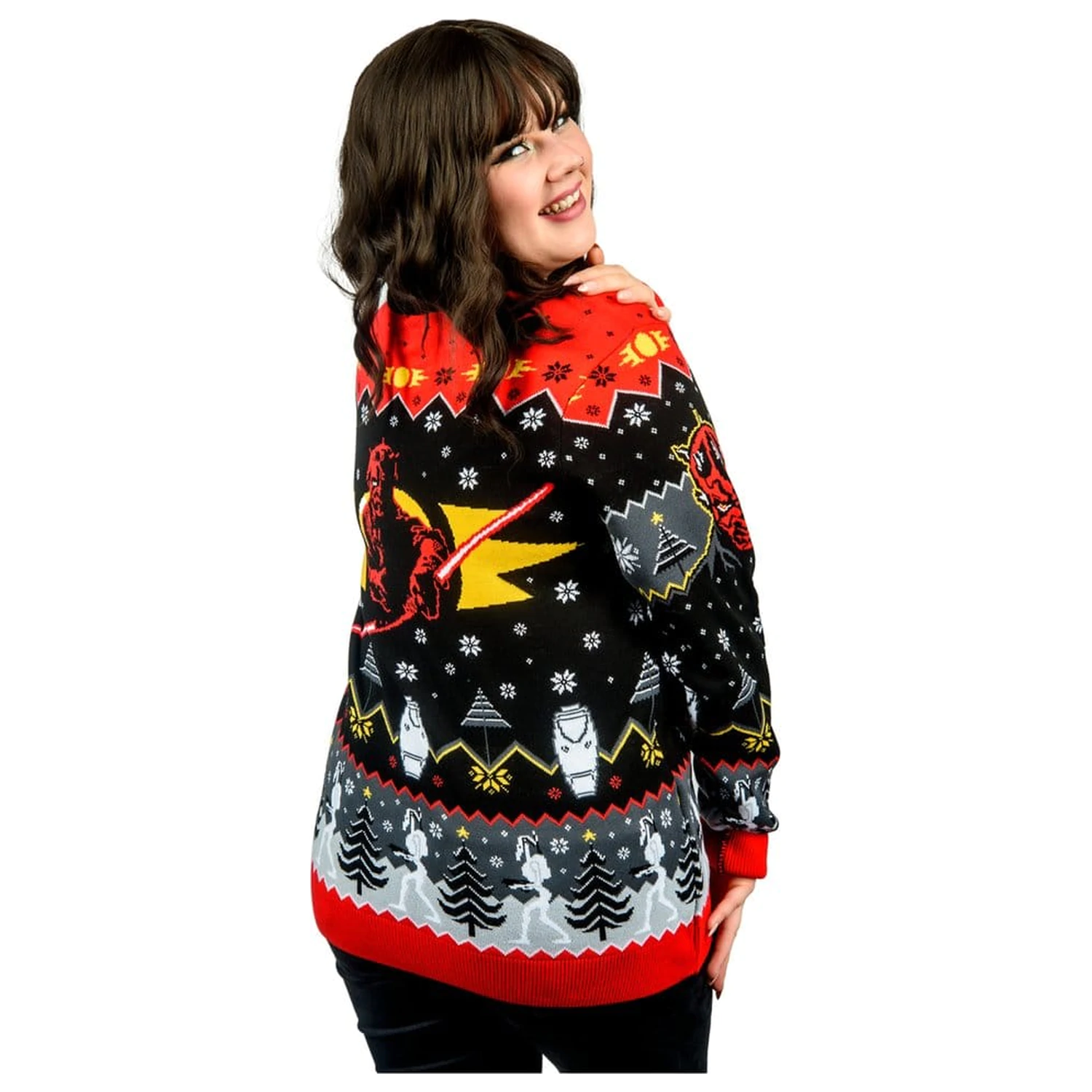 Star Wars Christmas Sweater Sith  product photo