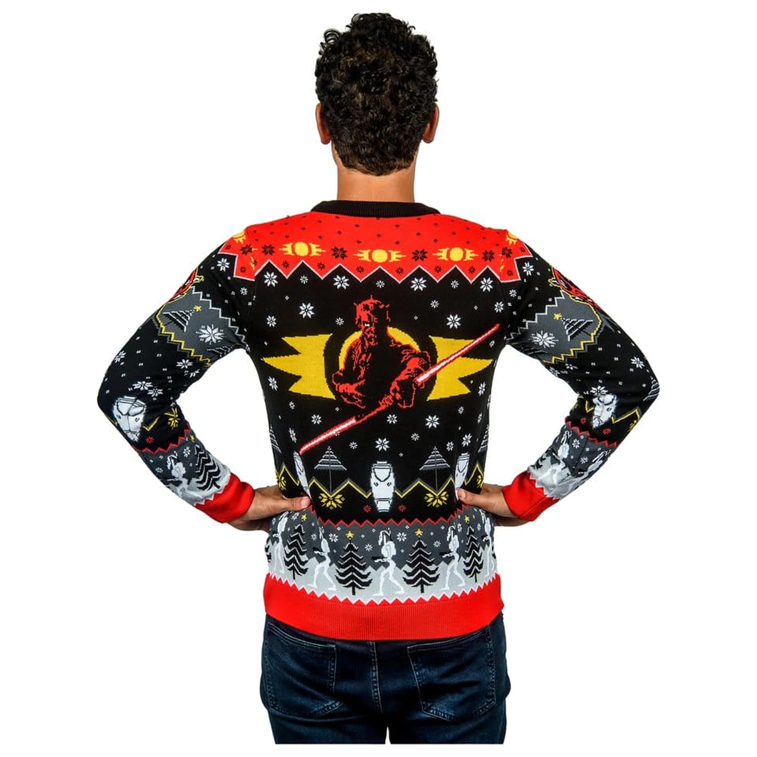 Star Wars Christmas Sweater Sith  product photo