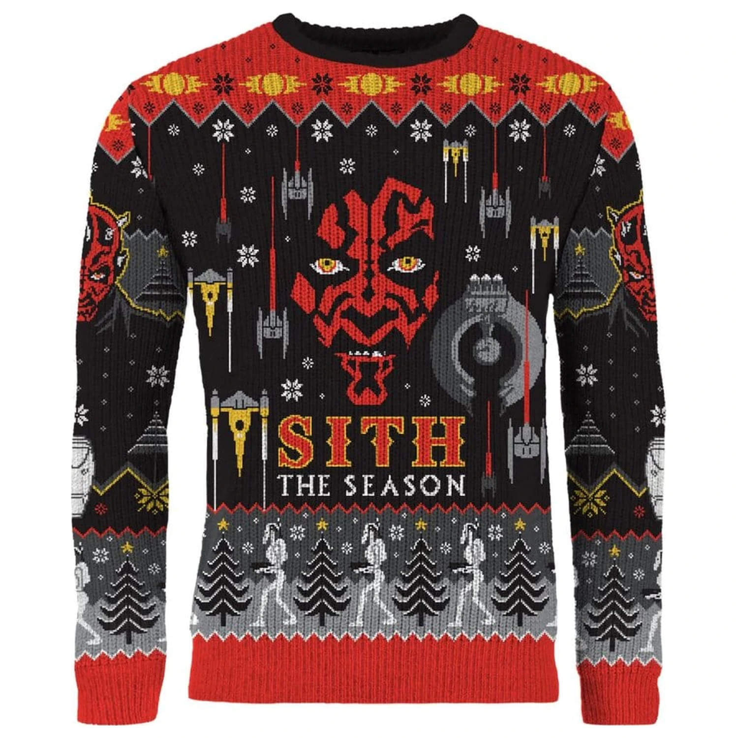 Star Wars Christmas Sweater Sith  product photo