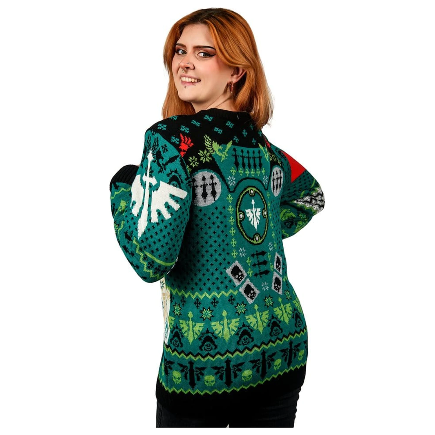 Warhammer 40,000 Christmas Sweater Dark Angels product photo