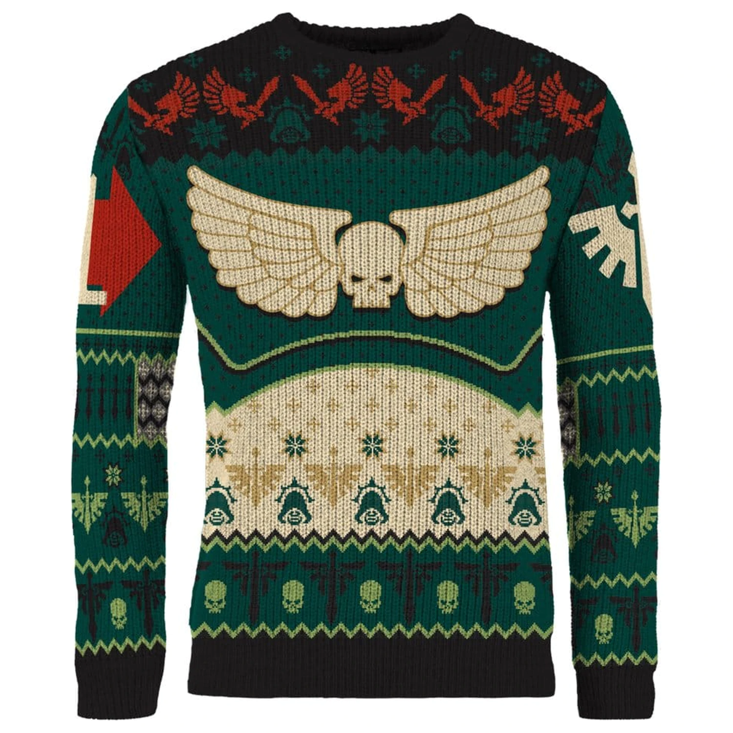 Warhammer 40,000 Christmas Sweater Dark Angels product photo