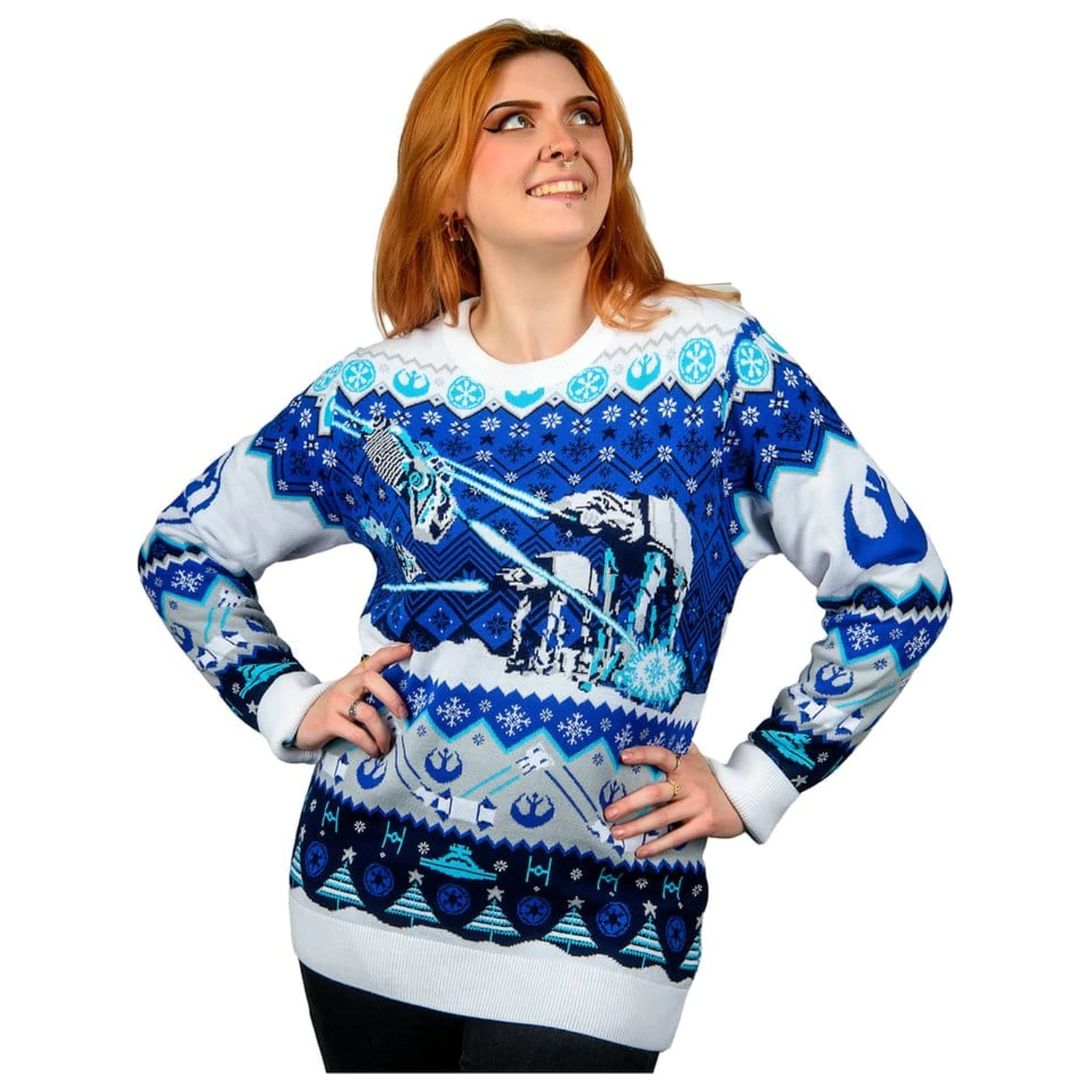 Star Wars Christmas Sweater AT-AT Assault  product photo