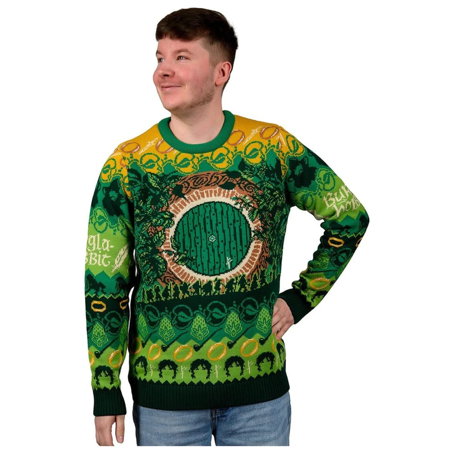 Lord of the Rings Christmas Sweater The Shire  product photo