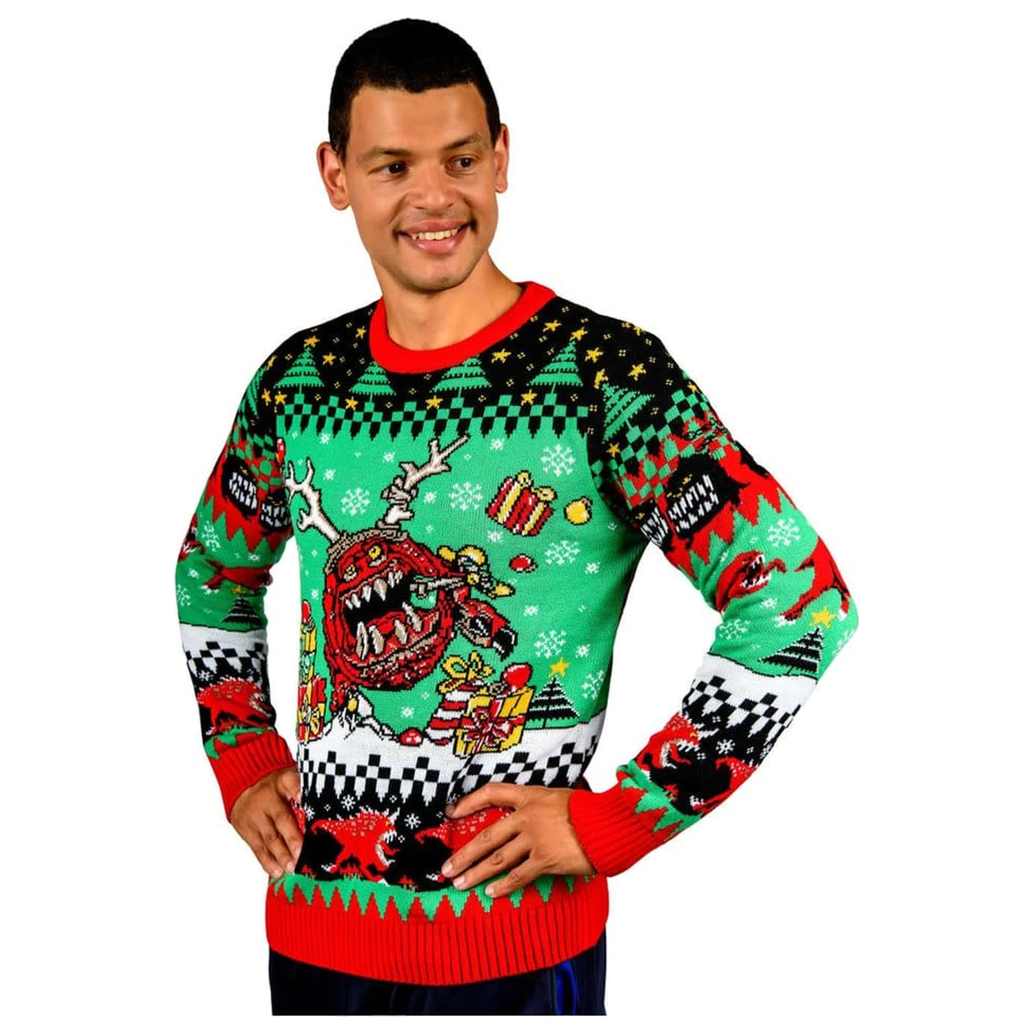 Warhammer 40,000 Christmas Sweater Squig  product photo