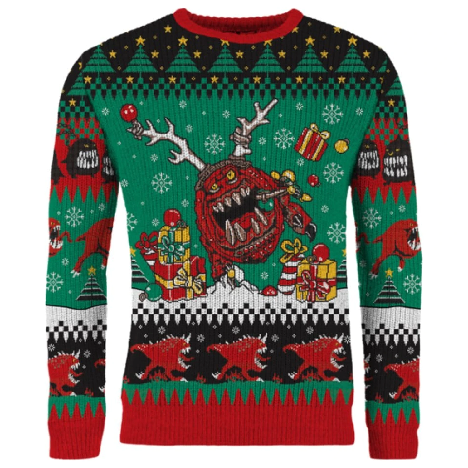 Warhammer 40,000 Christmas Sweater Squig  product photo
