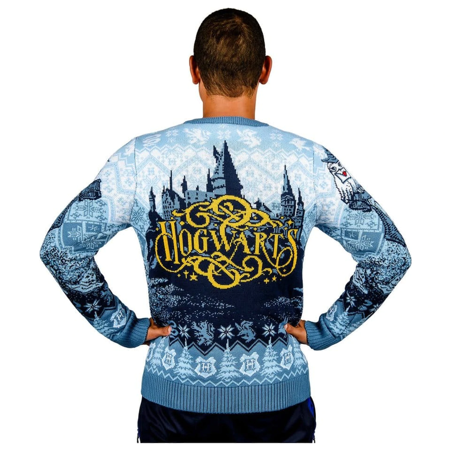 Harry Potter Christmas Sweater Hogwarts product photo