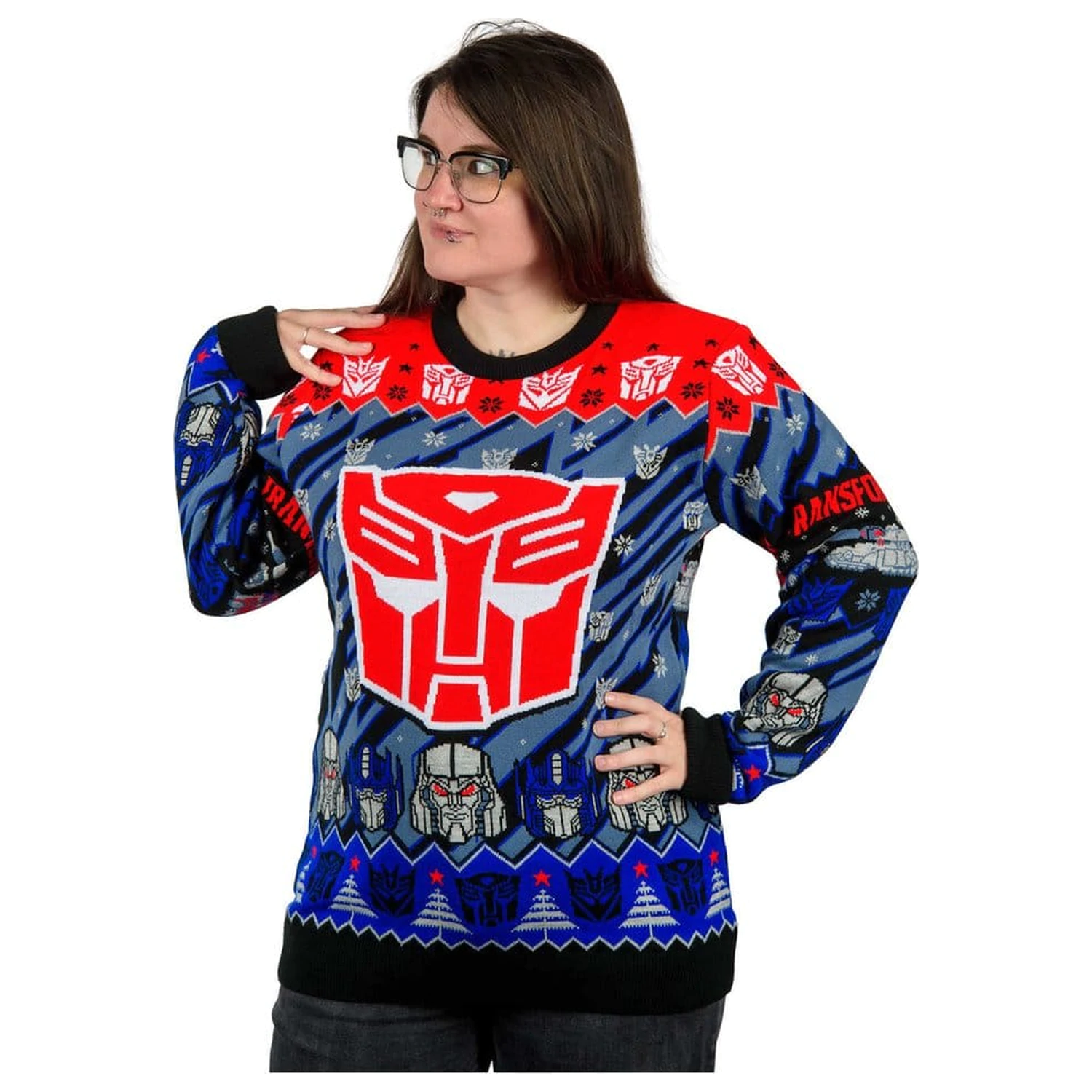 Transformers Christmas Sweater  product photo