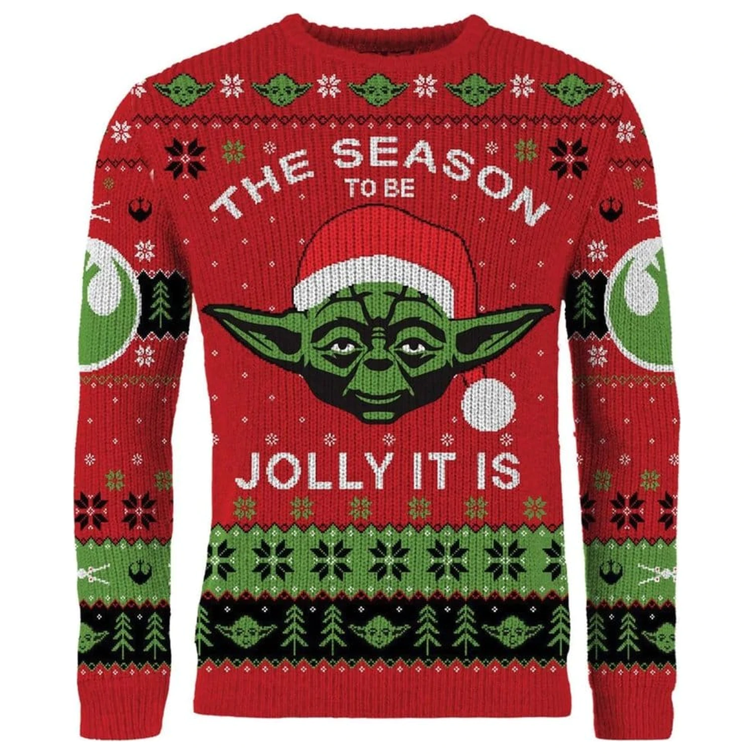 Star Wars Christmas Sweater Yoda  product photo