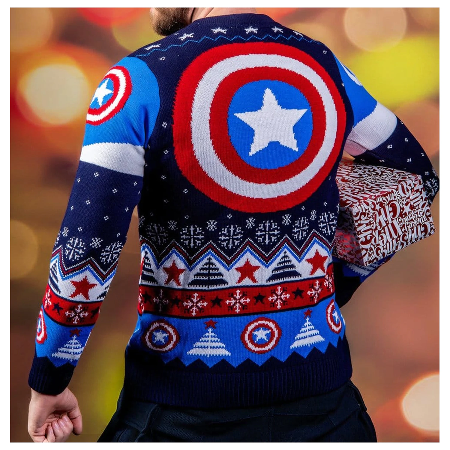 Captain America Christmas Sweater  product photo