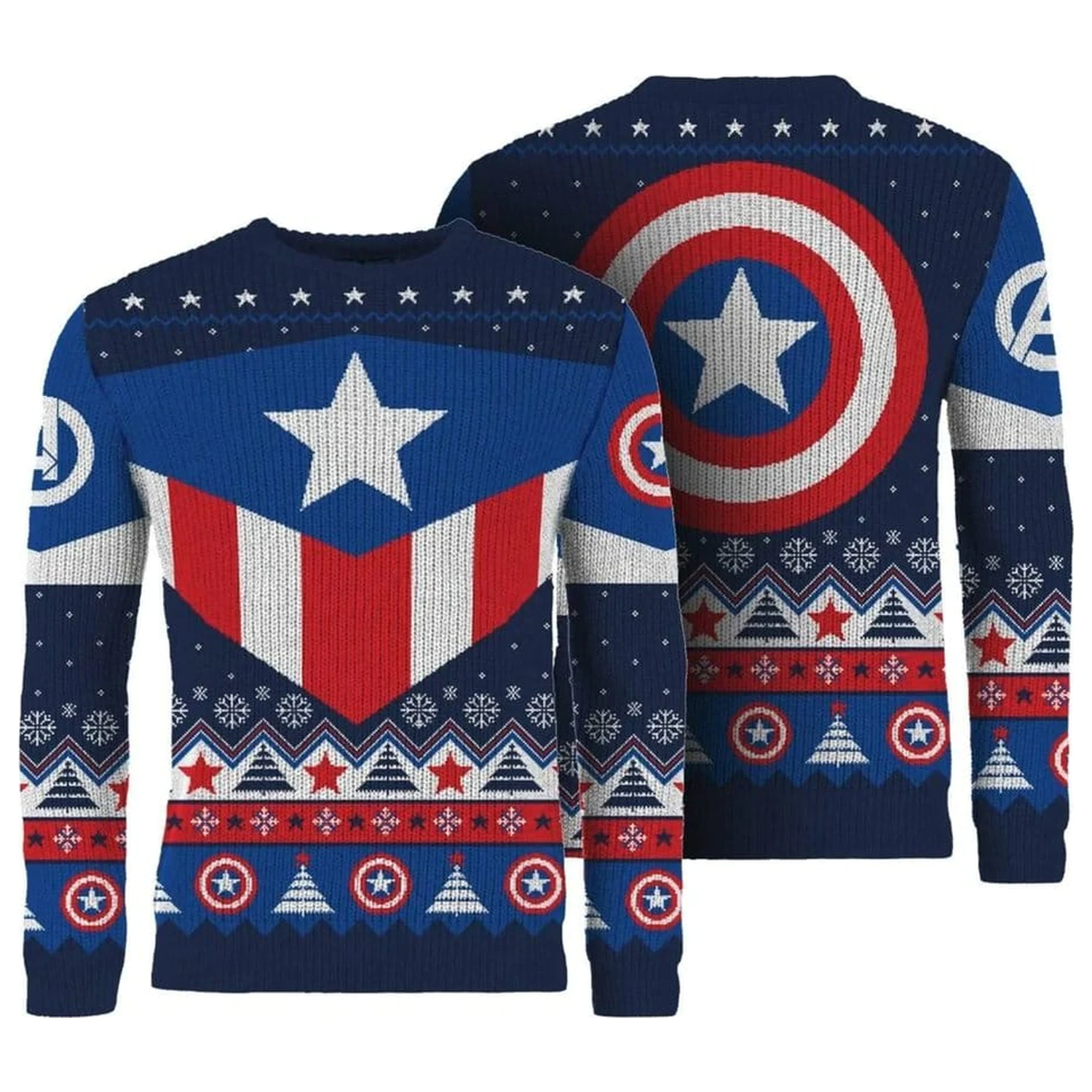 Captain America Christmas Sweater  product photo