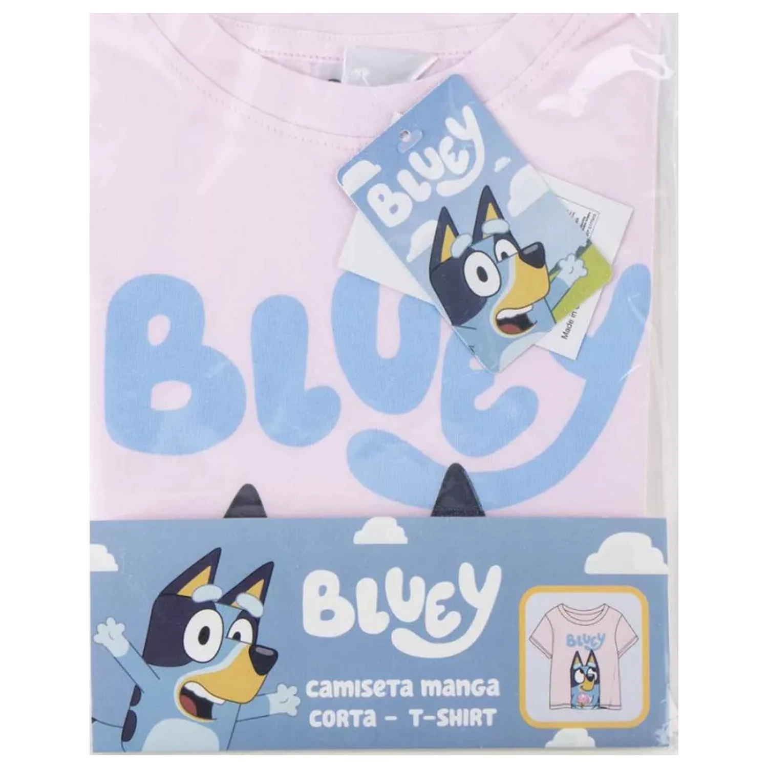 Bluey Ice Cream kids' short sleeve t-shirt, top product photo