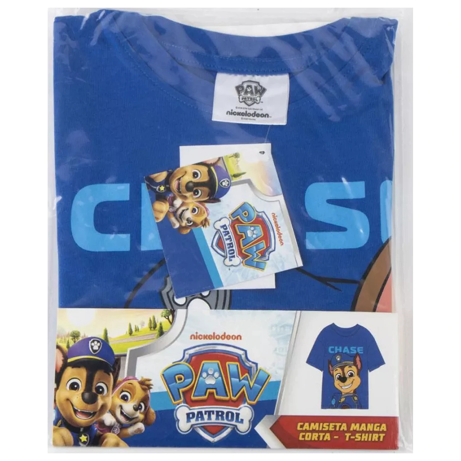 PAW Patrol Blue Chase kids short sleeve t-shirt, top product photo