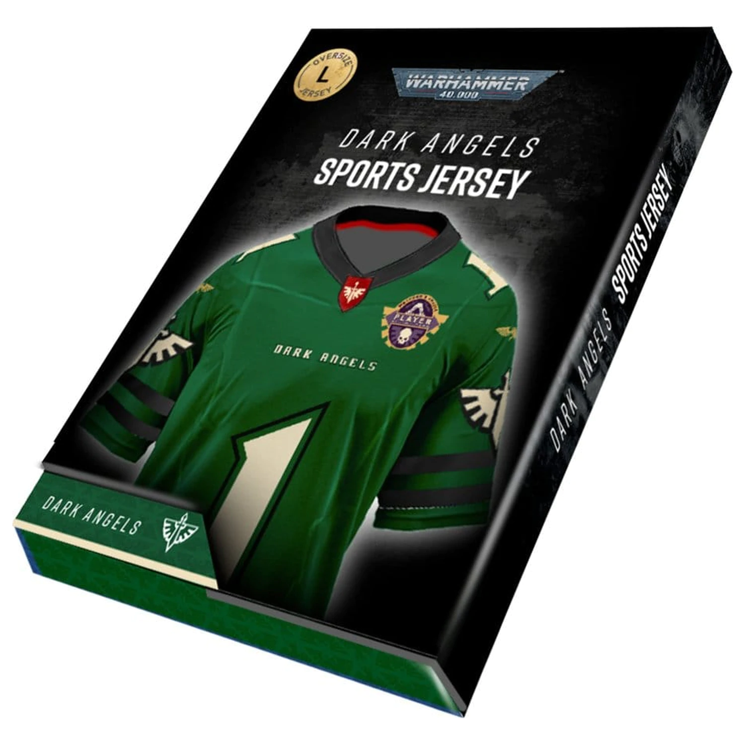 Warhammer 40,000 Sports Jersey Shirt Dark Angels product photo